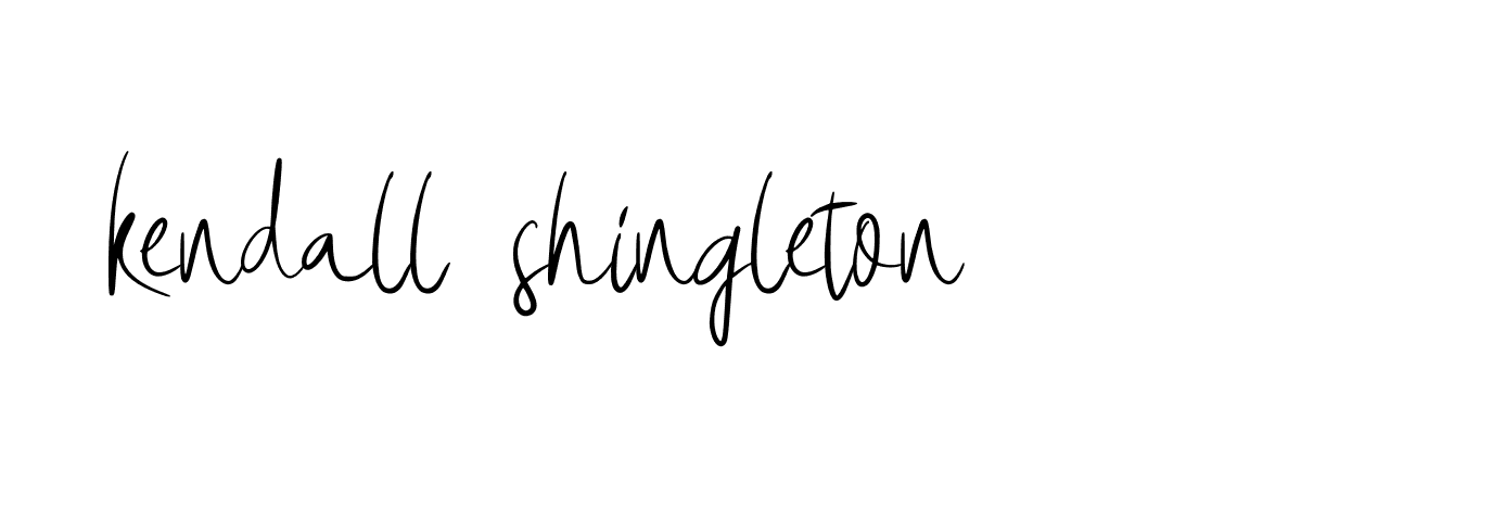 Signature of kendall-shingleton