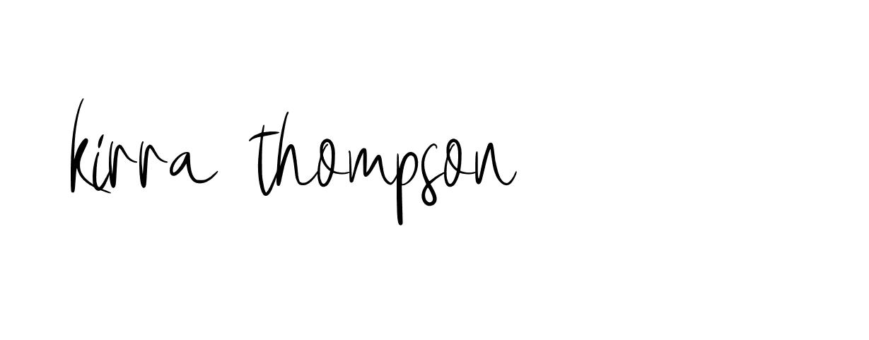 Signature of kirra-thompson