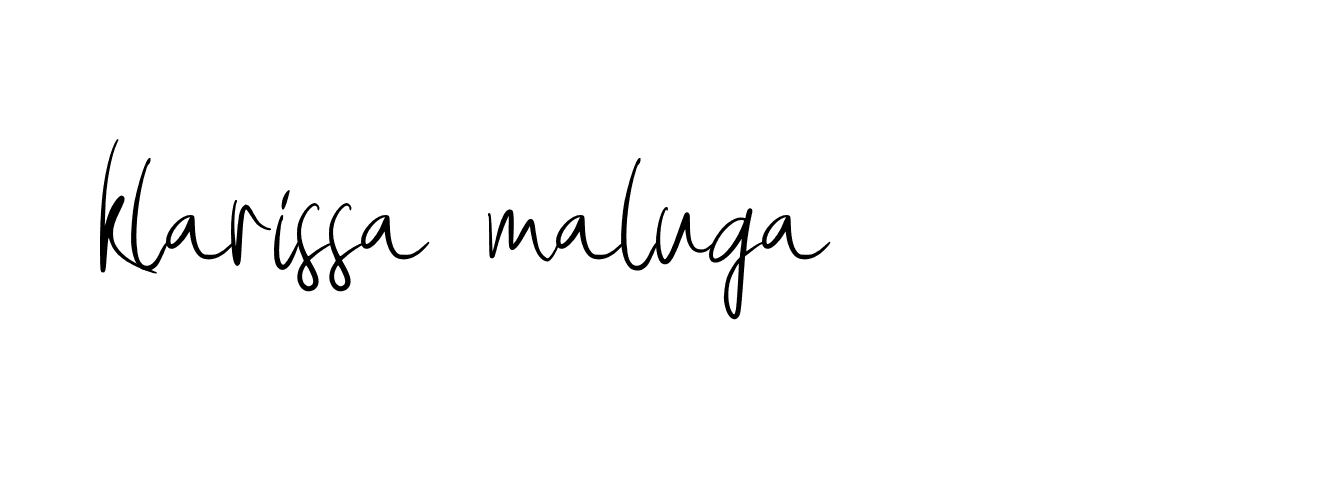 Signature of klarissa-maluga