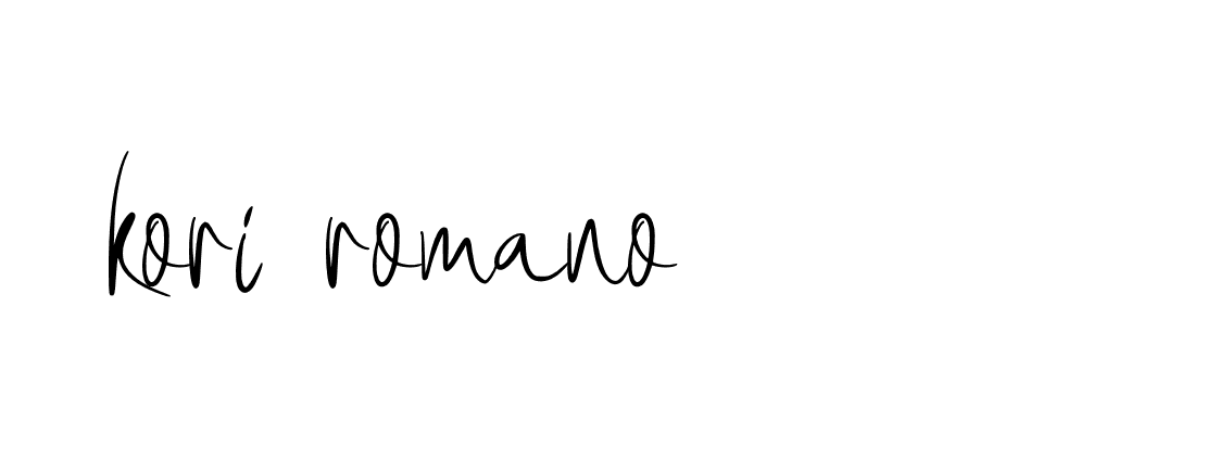 Signature of kori-romano