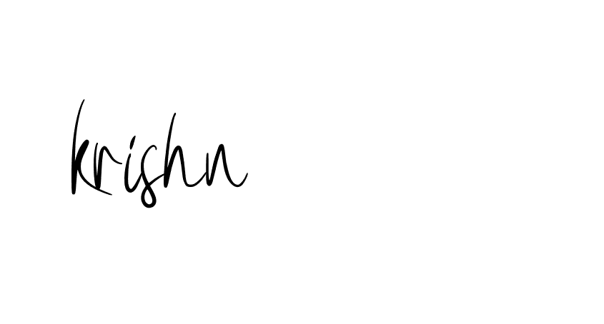 Signature of krishn