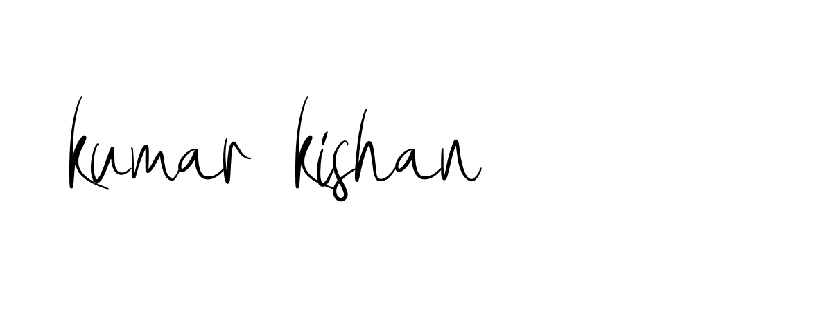 Signature of kumar-kishan