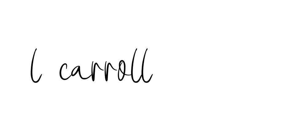 Signature of l-carroll