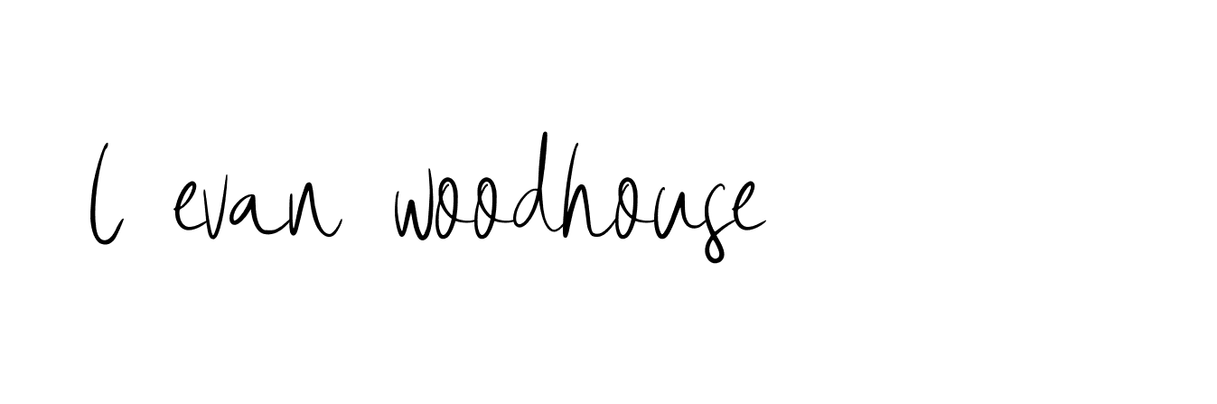 Signature of l-evan-woodhouse