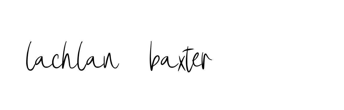 Signature of lachlan--baxter