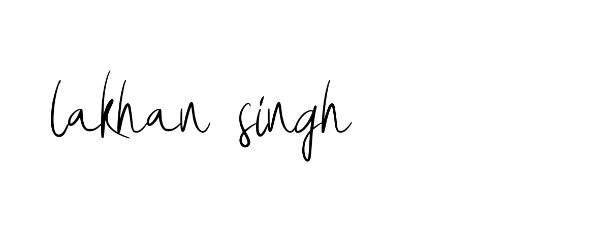 Signature of lakhan-singh