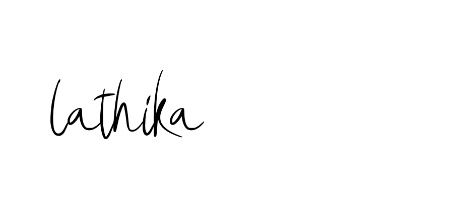 Signature of lathika