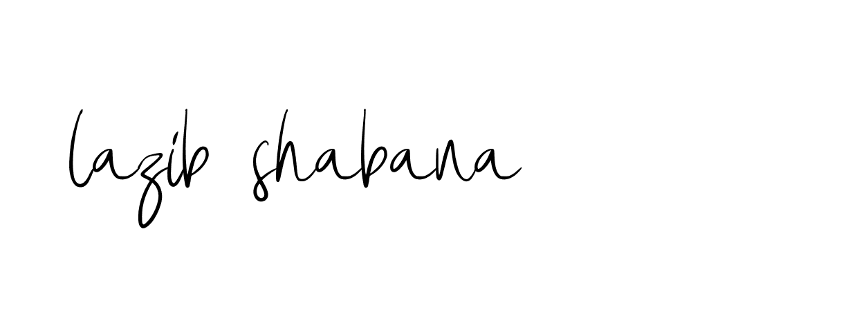 Signature of lazib-shabana