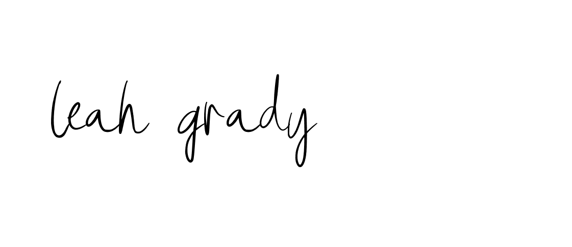 Signature of leah-grady