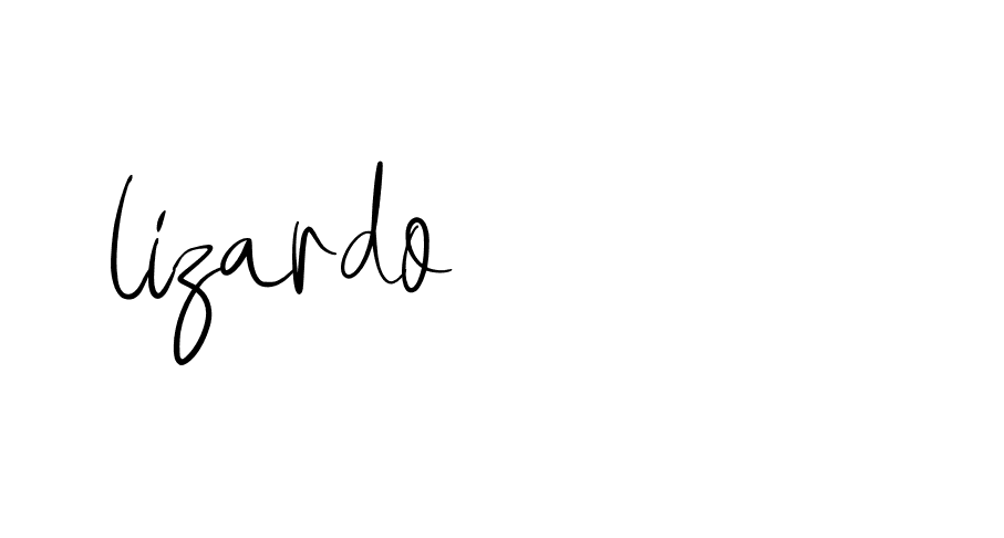 Signature of lizardo