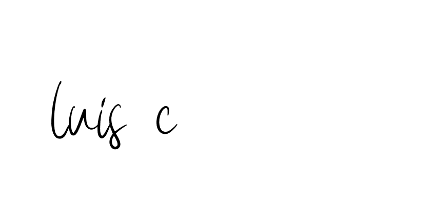 Signature of luis-c