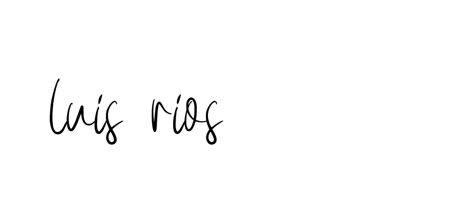 Signature of luis-rios