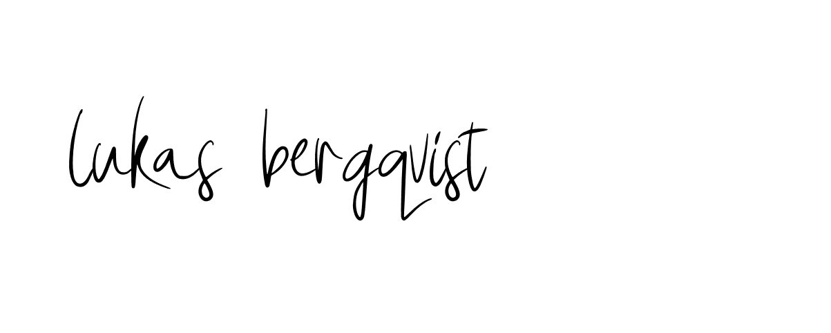 Signature of lukas-bergqvist