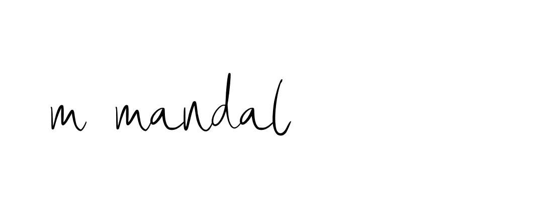 Signature of m-mandal