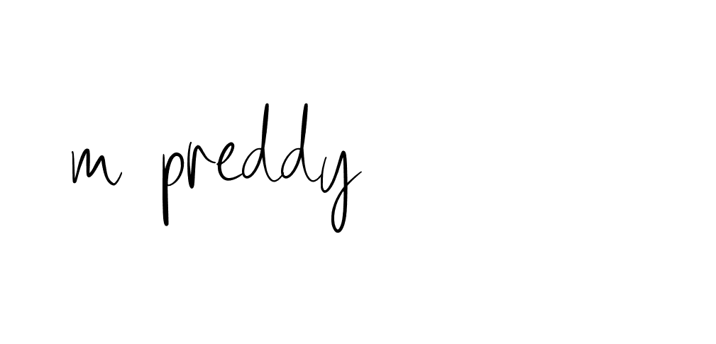 Signature of m-preddy