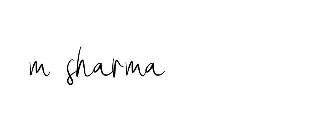 Signature of m-sharma