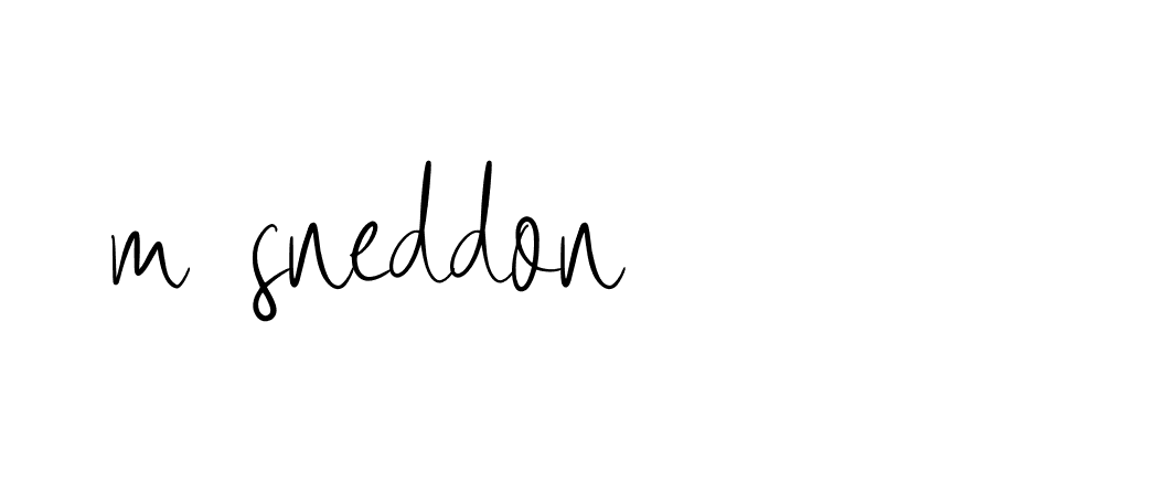 Signature of m-sneddon