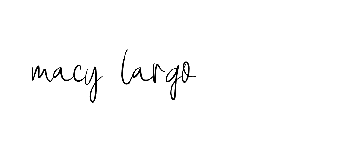 Signature of macy-largo