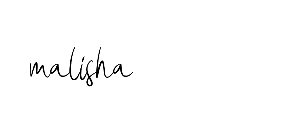 Signature of malisha-