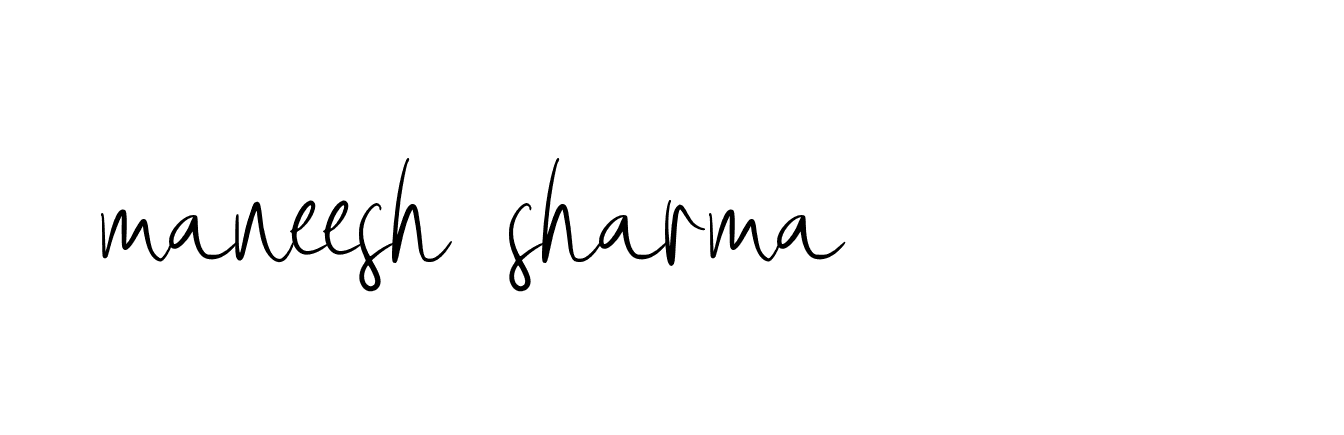 Signature of maneesh-sharma