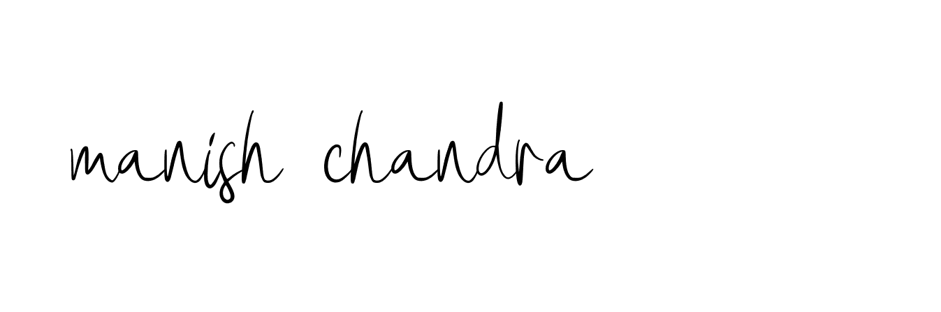 Signature of manish-chandra