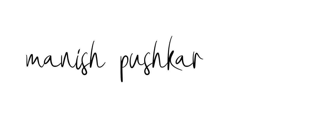 Signature of manish-pushkar