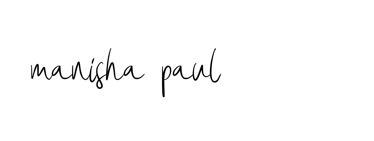 Signature of manisha-paul