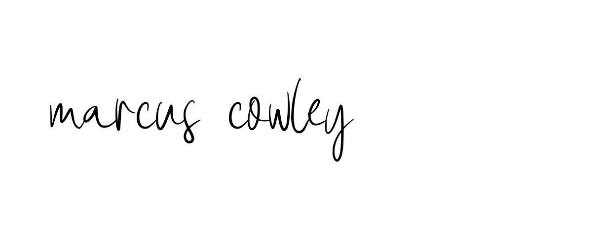 Signature of marcus-cowley