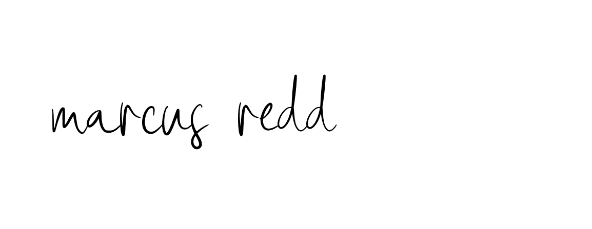 Signature of marcus-redd