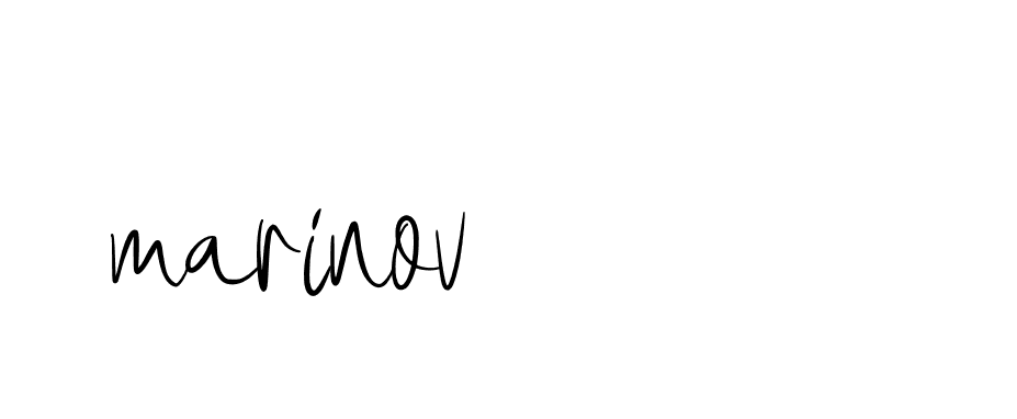 Signature of marinov