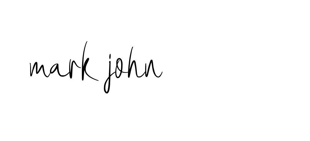 Signature of mark-john