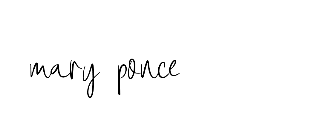 Signature of mary-ponce