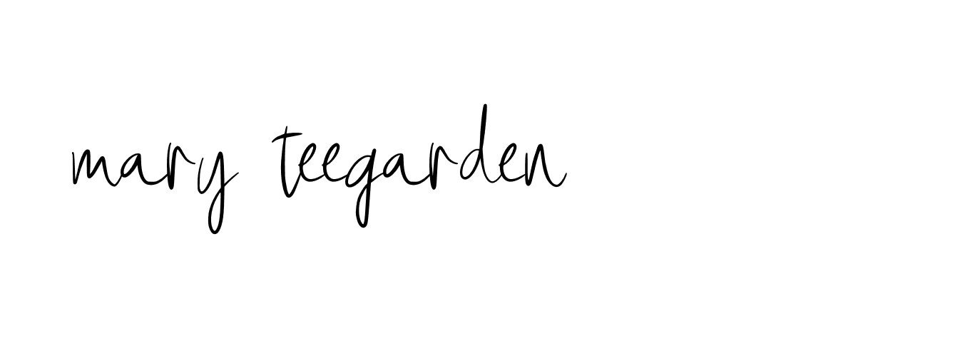 Signature of mary-teegarden-