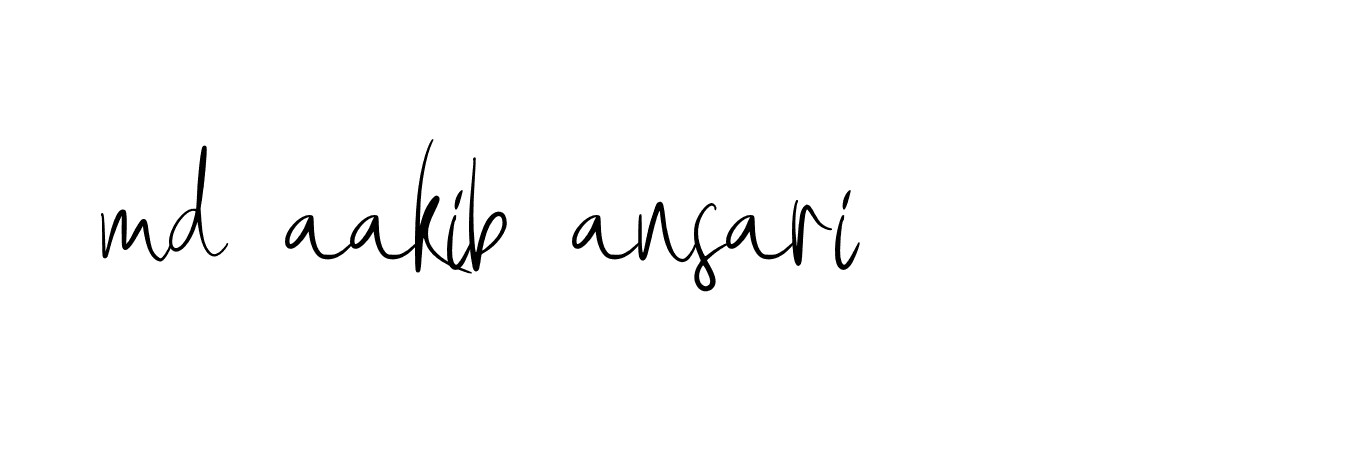 Signature of md-aakib-ansari