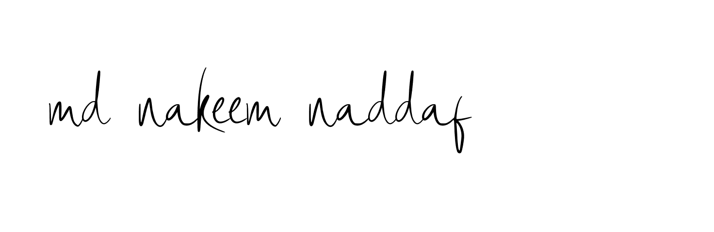 Signature of md-nakeem-naddaf