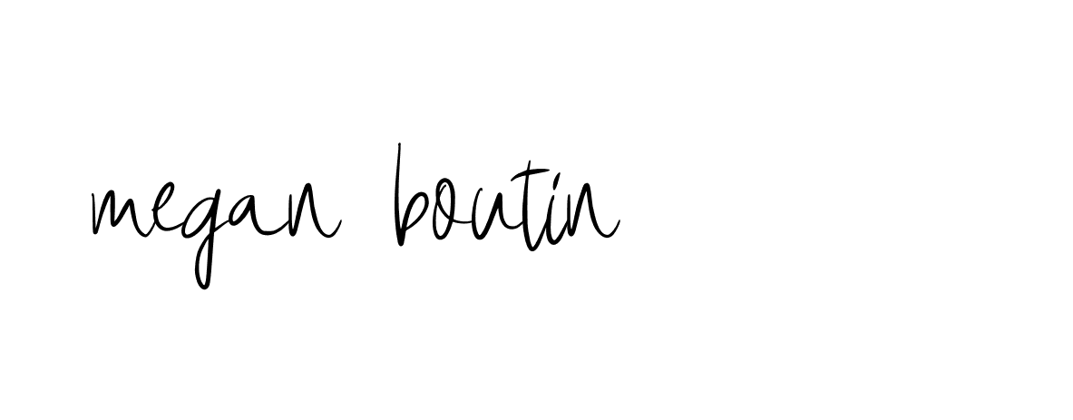 Signature of megan-boutin