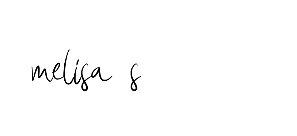 Signature of melisa-s