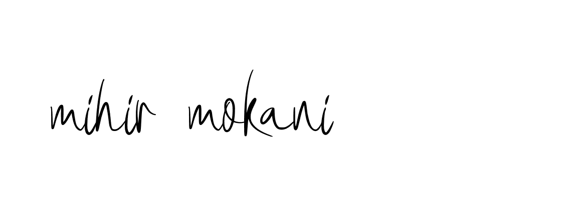 Signature of mihir-mokani