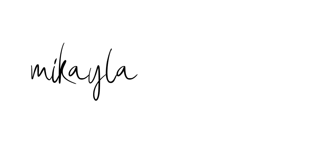 Signature of mikayla-