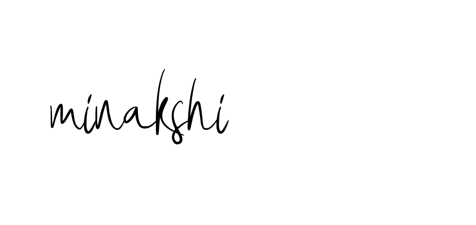 Signature of minakshi