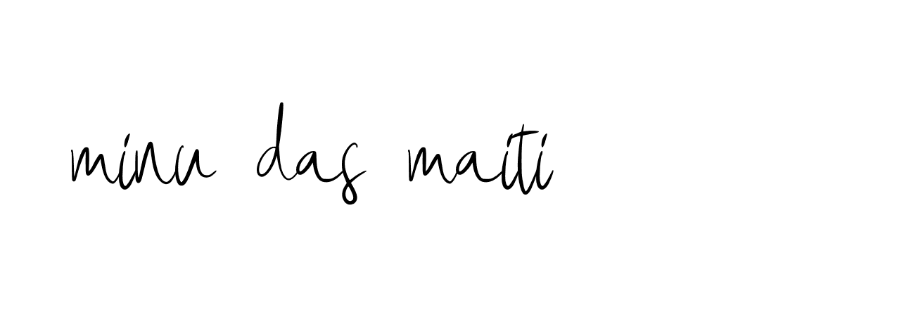 Signature of minu-das-maiti