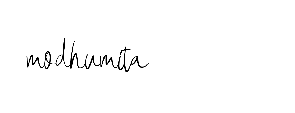 Signature of modhumita-