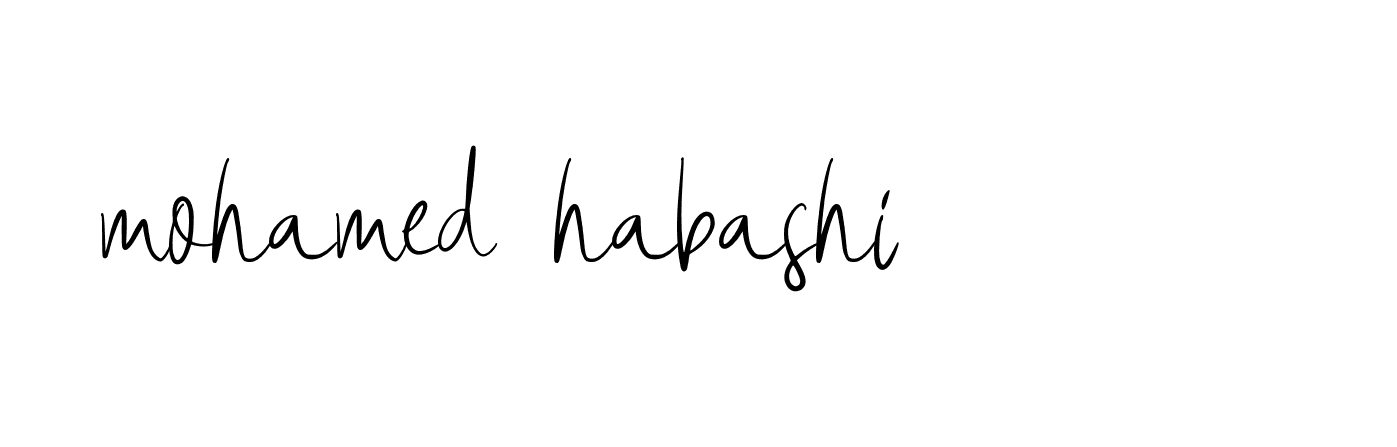 Signature of mohamed-habashi