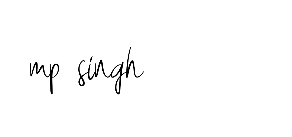 Signature of mp-singh