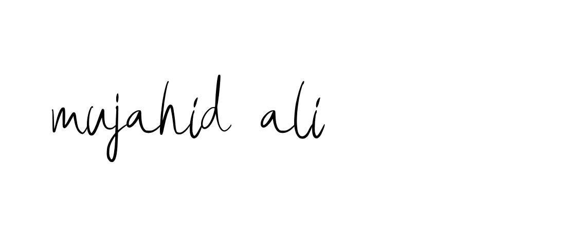 Signature of mujahid-ali