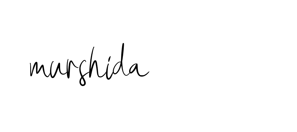 Signature of murshida