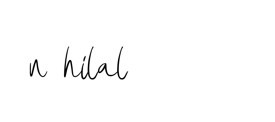 Signature of n-hilal