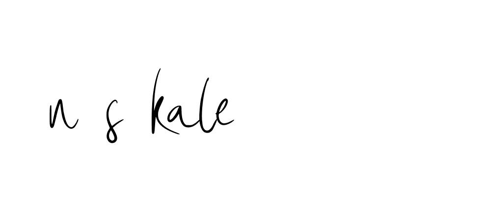 Signature of n-s-kale