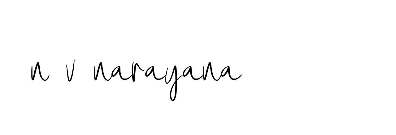 Signature of n-v-narayana