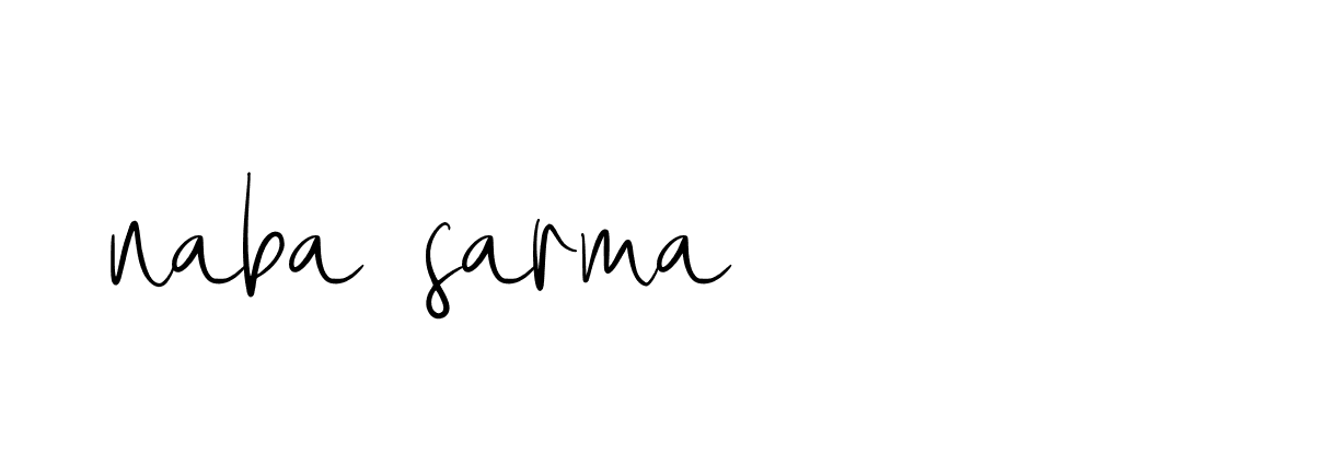 Signature of naba-sarma-